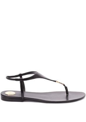 Saint Laurent Cassandra sandals - Black