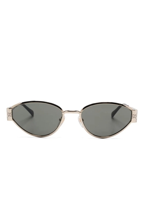 Gucci Eyewear oval-frame sunglasses - Gold