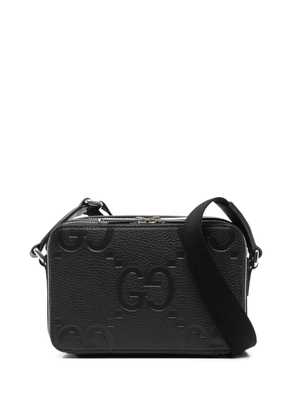 Gucci mini Jumbo GG messenger bag - Black