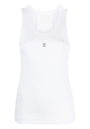 Givenchy 4G-plaque tank top - White