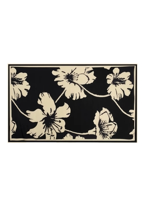 Johanna Ortiz Astromelia silk shawl - Black