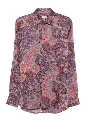 ETRO paisley-print shirt - Purple