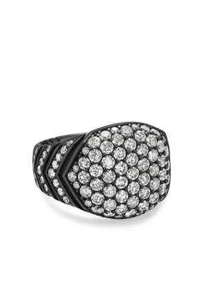 David Yurman Chevron Signet ring - Black