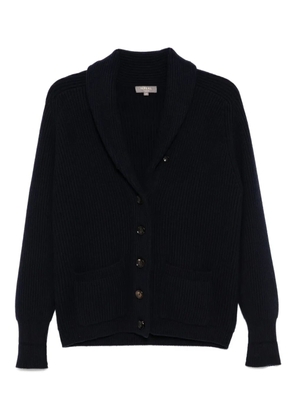 N.Peal Kensington Cardigan - Blue