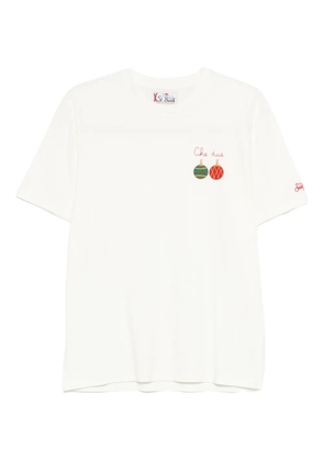 MC2 Saint Barth embroidered T-shirt - White