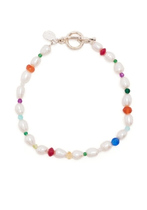 DOWER AND HALL Carnival gemstone bracelet - White
