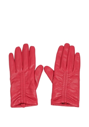 Bimba y Lola gathered leather gloves