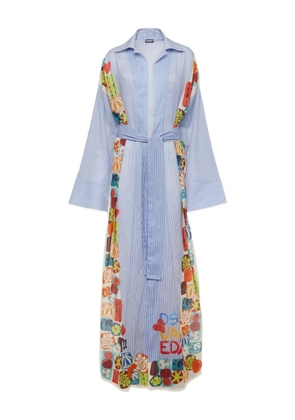 DSQUARED2 cotton beach dress - Blue