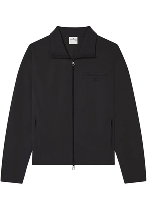 Courrèges Interlock zip-up shirt jacket - Black