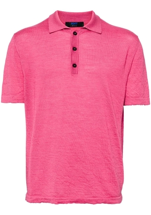 Kiton short-sleeve polo shirt - Pink