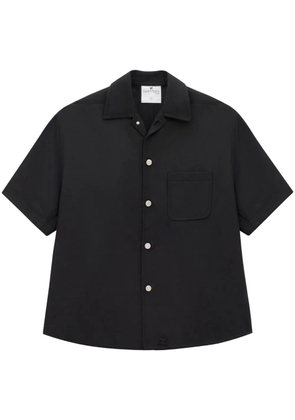Courrèges Skater Retro Twill Shirt - Black