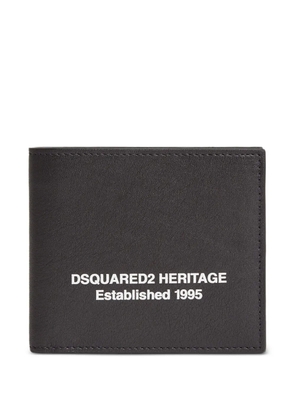 DSQUARED2 leather wallet - Black