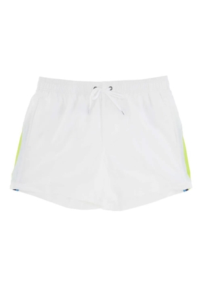 Sundek elasticated-waist swim shorts - White