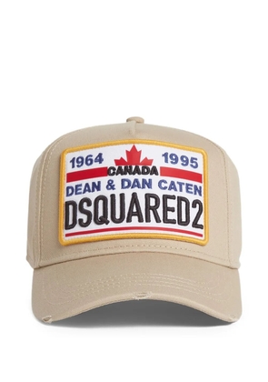 DSQUARED2 cotton baseball cap - Neutrals