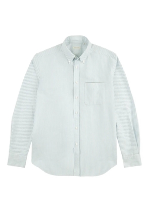 Glanshirt striped oxford shirt - White