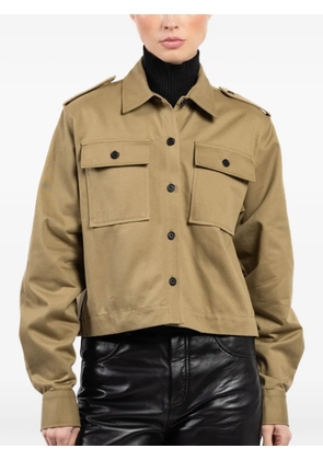 Arlo Mott flap-pocket jacket - Neutrals