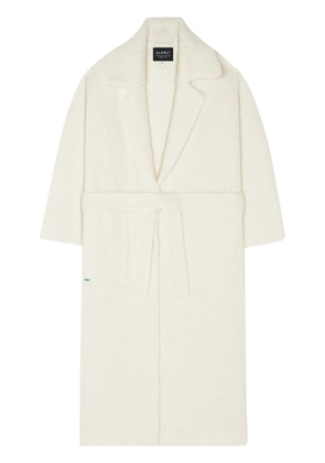 Alanui knitted robe coat - White