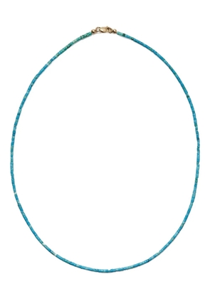 Lizzie Fortunato turquoise bead necklace - Gold