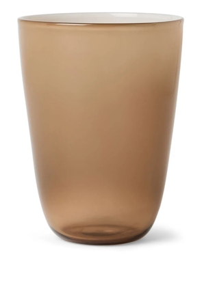 Brunello Cucinelli Murano glass vase - Brown