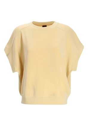 BOSS crew-neck T-shirt - Yellow