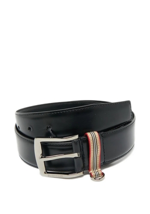 Burberry Pre-Owned buckle leather belt - Black