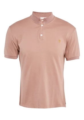 Alexander McQueen Pre-Owned piqué-weave cotton polo shirt - Pink