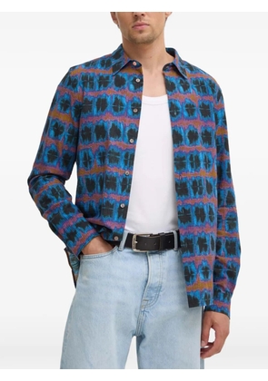 PS Paul Smith patterned shirt - Blue