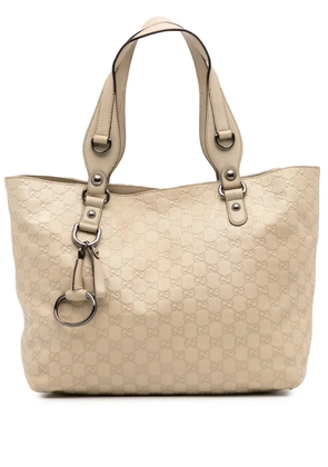 Gucci Pre-Owned 2016-2025 Guccissima Icon Bit tote bag - Brown