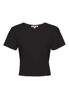 AMO cropped T-shirt - Black