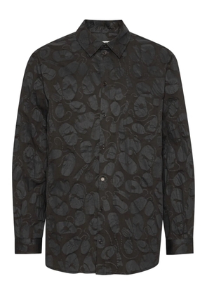 Henrik Vibskov patterned shirt - Black