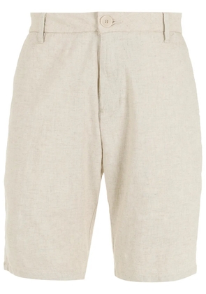 Osklen knee-length chino shorts - Neutrals