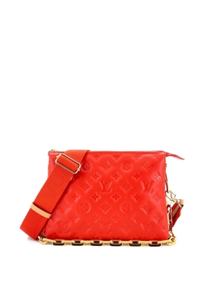 Louis Vuitton Pre-Owned Coussin Bag Monogram Embossed Lambskin PM crossbody bag - Red