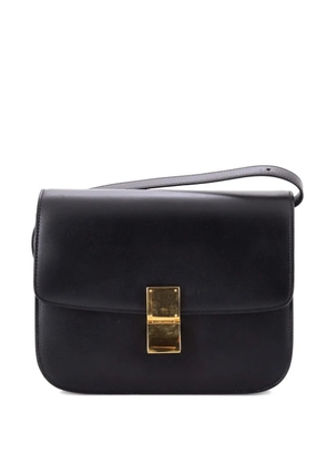 Celine Pre-Owned Classic Box Bag Smooth Leather Medium crossbody bag - Black