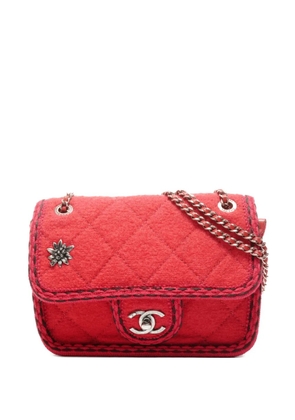 CHANEL Pre-Owned 2015 Paris-Salzburg quilted flap shoulder bag - Red