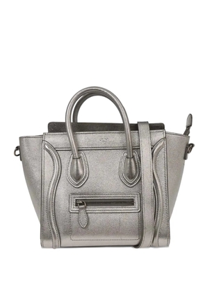 Celine Pre-Owned 2018 nano Luggage tote bag - Silver