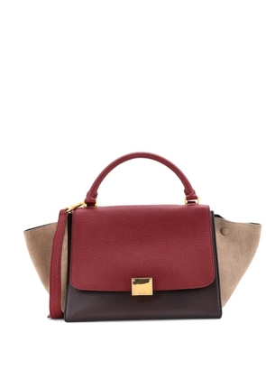 Celine Pre-Owned Tricolor Trapeze Bag Leather Small satchel - Multicolour