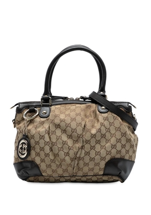 Gucci Pre-Owned 2016-2025 GG Canvas Sukey satchel - Brown