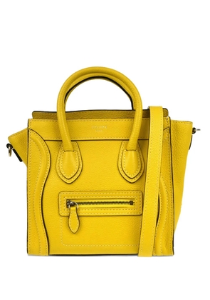 Celine Pre-Owned 2011 nano Luggage tote bag - Yellow