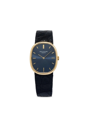Patek Philippe Pre-Owned Golden Ellipse 27mm watch - Blue
