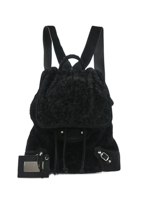 Balenciaga Pre-Owned 2015 Traveller suede backpack - Black