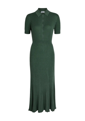 Gabriela Hearst Amor knit midi dress - Green
