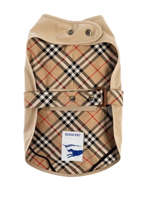 Burberry gabardine dog coat - Neutrals