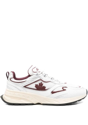 DSQUARED2 Sprinter maple-detail sneakers - White