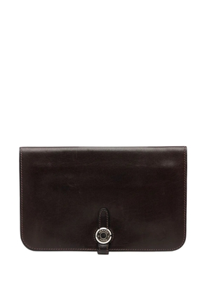 Hermès Pre-Owned 2000 Swift Dogon Duo Wallet GM long wallets - Brown