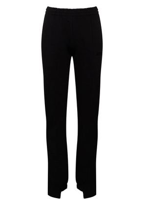VETEMENTS split-cuff track pants - Black