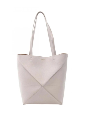 Loewe Pre-Owned 2010-2025 Medium Calfskin Puzzle Fold tote bag - Grey