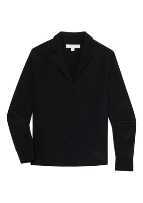 Brooks Brothers long-sleeve silk blouse - Black