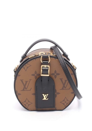 Louis Vuitton Pre-Owned 2021-2025 Monogram Reverse Mini Boite Chapeau crossbody bag - Brown