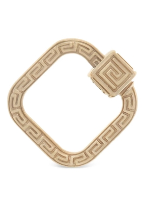 Marla Aaron 14K yellow gold Meander lock pendant