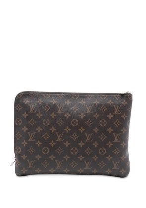 Louis Vuitton Pre-Owned 2019 Monogram Etui Voyage MM clutch bag - Brown